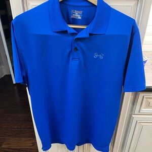 Under Armour Heat gear Men’s Polo Royal Blue size XXL